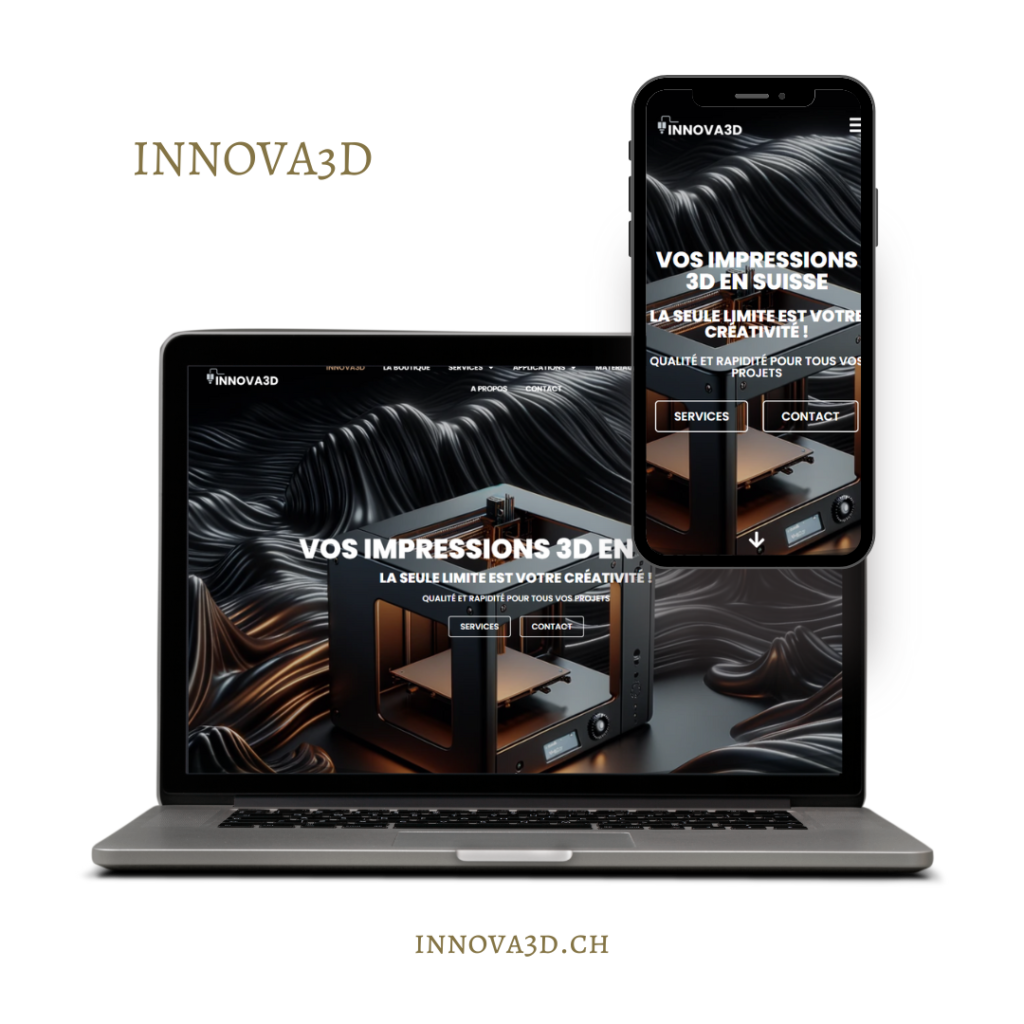 Site web INNOVA3D