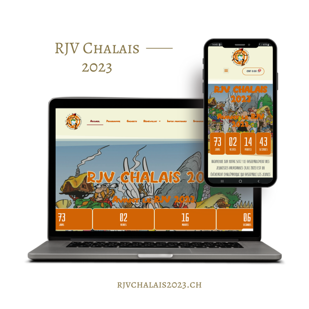 Site web RJV 2023 — Chalais